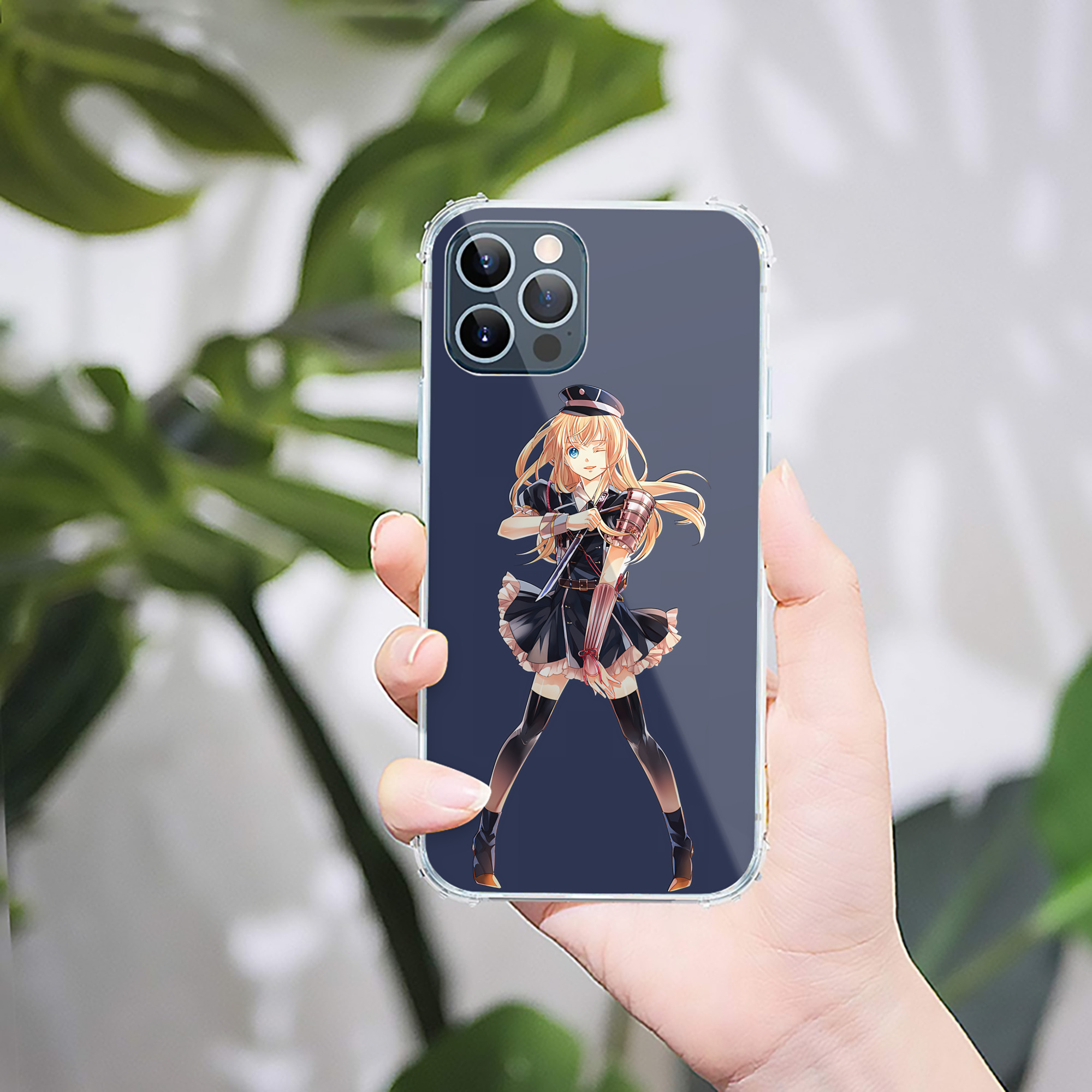 （画像用） 刀剣乱舞 Touken Ranbu 【iPhone 12シリーズ対応】透明スマホケース（クリアソフトケース）
